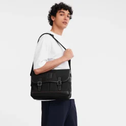 Clearance Longchamp Besace L Boxford Noir