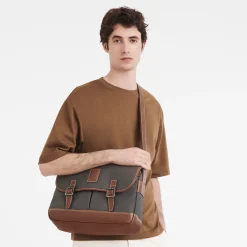 Online Longchamp Besace L Boxford Brun