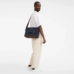 Best Longchamp Besace L Boxford Bleu