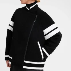 Outlet Longchamp Blouson Oversized Noir