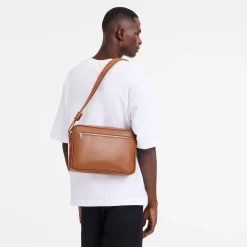 Hot Longchamp Camera Bag M Le Foulonné Caramel