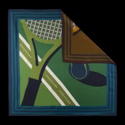 New Longchamp Carré De Soie 70 Set Vert