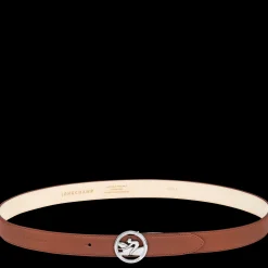 Outlet Longchamp Ceinture Femme La Médaille Cognac