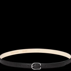 Online Longchamp Ceinture Femme Le Foulonné Noir