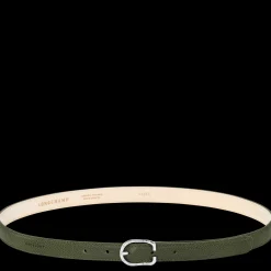 Online Longchamp Ceinture Femme Le Foulonné Kaki
