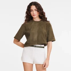 Online Longchamp Ceinture Femme Le Foulonné Kaki
