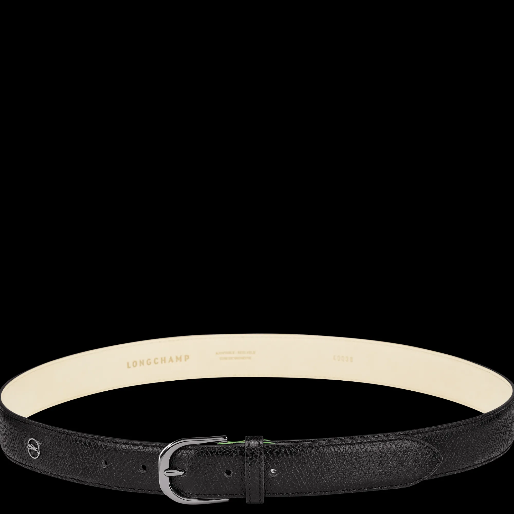 Discount Longchamp Ceinture Femme Le Pliage Noir
