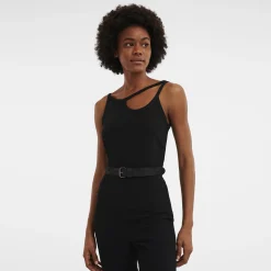 New Longchamp Ceinture Femme Le Pliage Xtra Noir