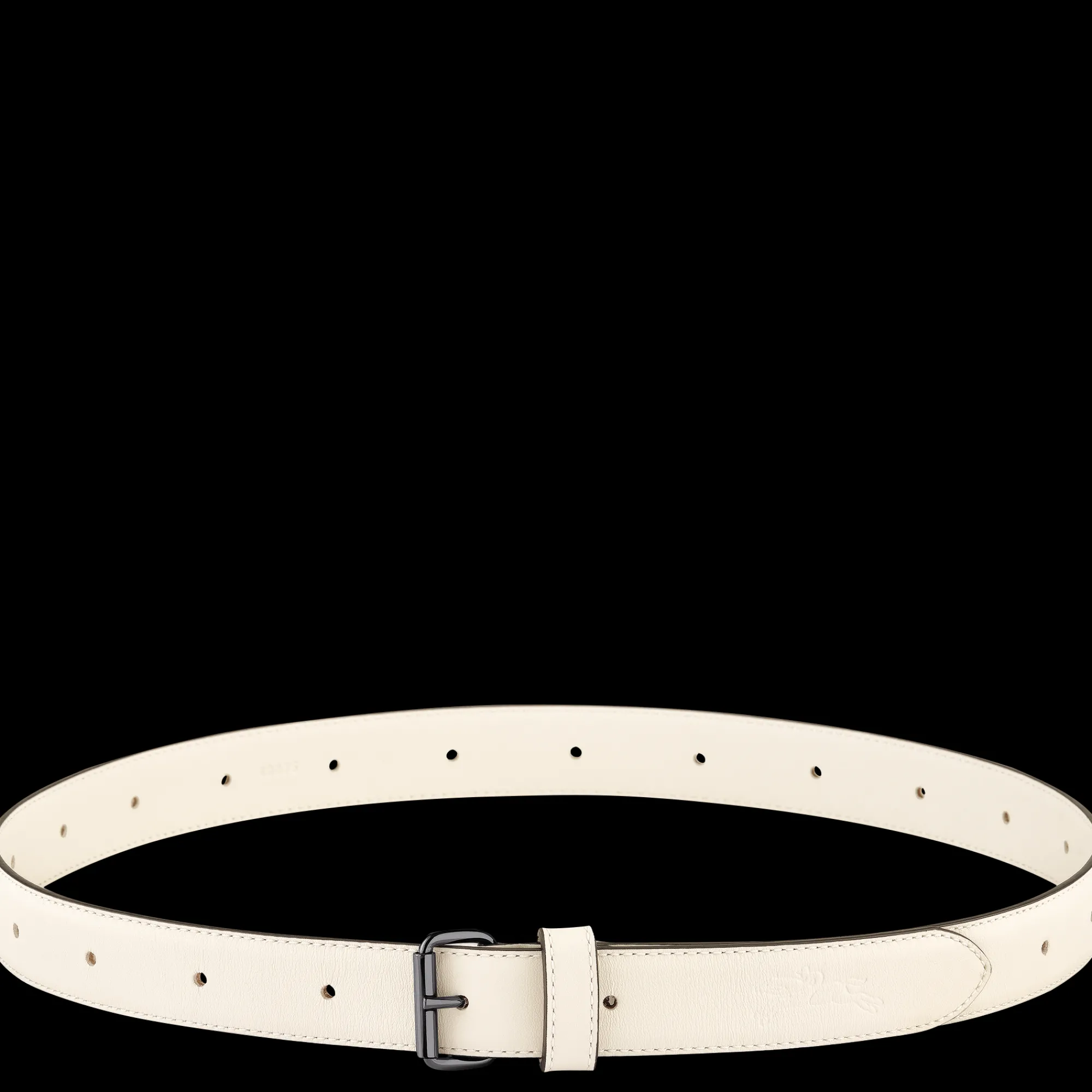 Clearance Longchamp Ceinture Femme Le Pliage Xtra Ecru