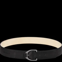 Hot Longchamp Ceinture Femme 3D Noir