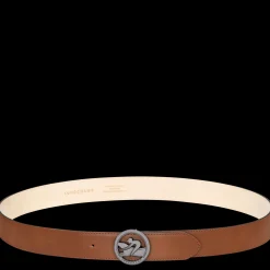 New Longchamp Ceinture Homme Box-Trot Cognac