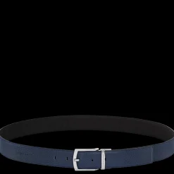 Online Longchamp Ceinture Homme Le Foulonné Navy/Noir