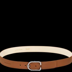 Longchamp Ceinture Homme Le Foulonné Caramel