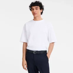Longchamp Ceinture Homme Le Foulonné Noir