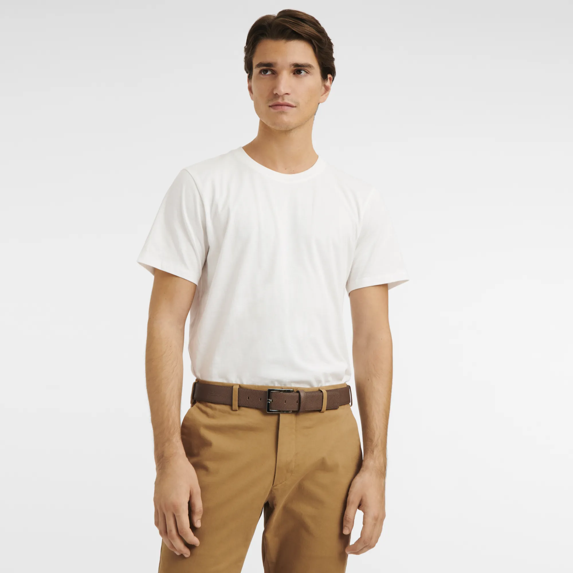 Hot Longchamp Ceinture Homme Le Pliage Brun