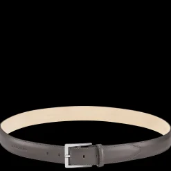 Discount Longchamp Ceinture Homme Végétal Gris