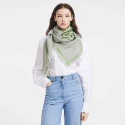 Sale Longchamp Écharpe Le Pliage Université Gris