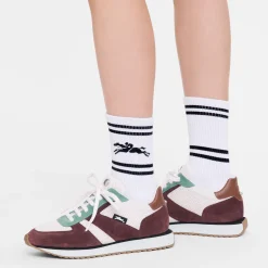 Outlet Longchamp Chaussettes Blanc
