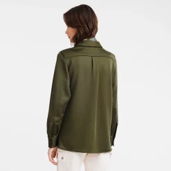 Longchamp Chemise Kaki