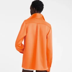 Sale Longchamp Chemise Orange
