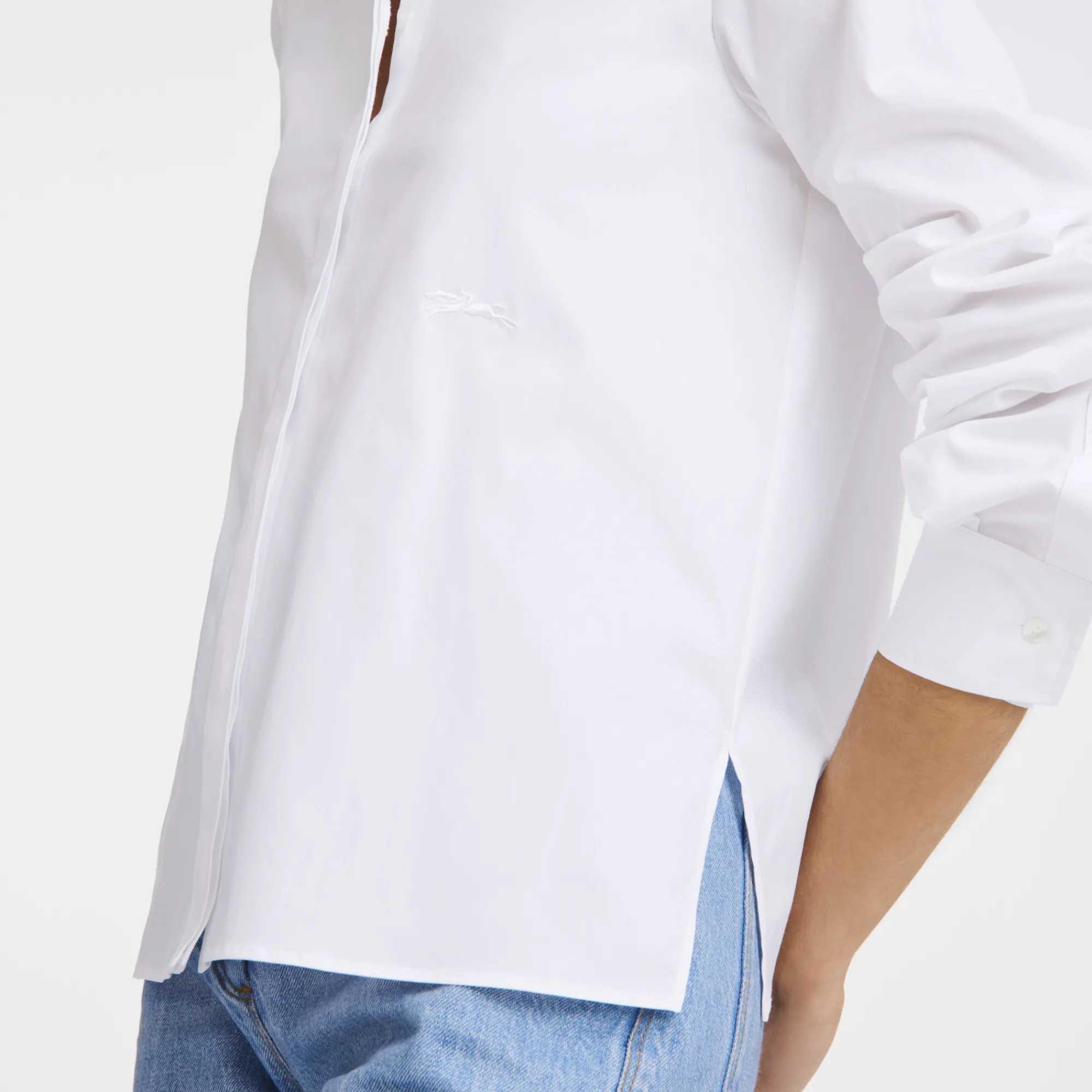 Online Longchamp Chemise Blanc