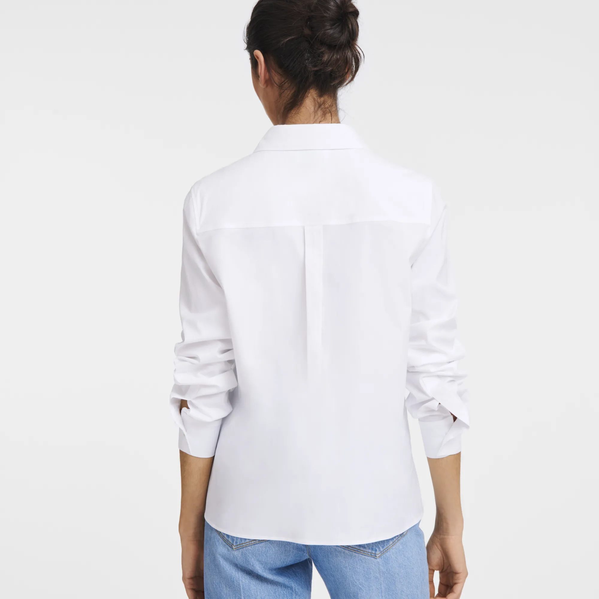 Online Longchamp Chemise Blanc