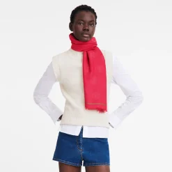 Best Longchamp Châle La Médaille Magenta