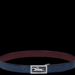 Outlet Longchamp Delta Box Marine/Bordeaux