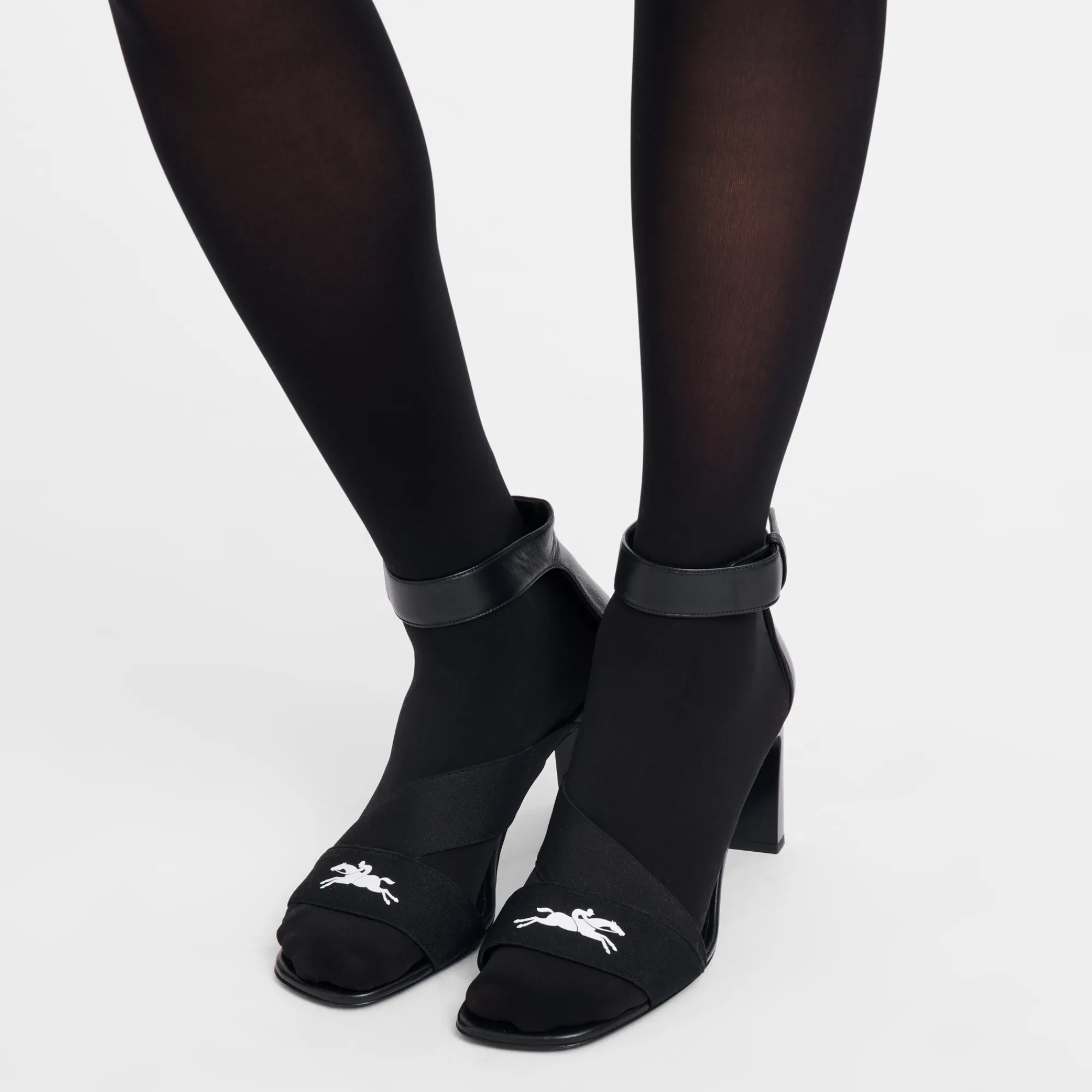 Outlet Longchamp Escarpins La Baronne Noir