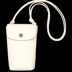 Discount Longchamp Etui Téléphone Avec Cordon Le Pliage Xtra Ecru