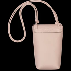 Clearance Longchamp Etui Téléphone Avec Cordon Le Pliage Xtra Nude