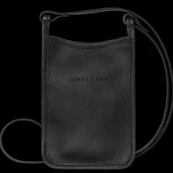 Longchamp Etui Téléphone Le Foulonné Noir