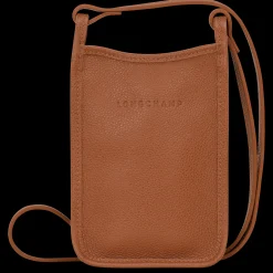 Best Longchamp Etui Téléphone Le Foulonné Caramel