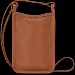 Best Longchamp Etui Téléphone Le Foulonné Caramel