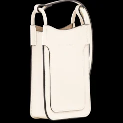 Online Longchamp Etui Téléphone Le Foulonné Ecru