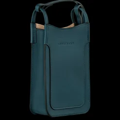 Hot Longchamp Etui Téléphone Le Foulonné Encre