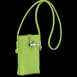 Outlet Longchamp Etui Téléphone Le Roseau Vert Lumière