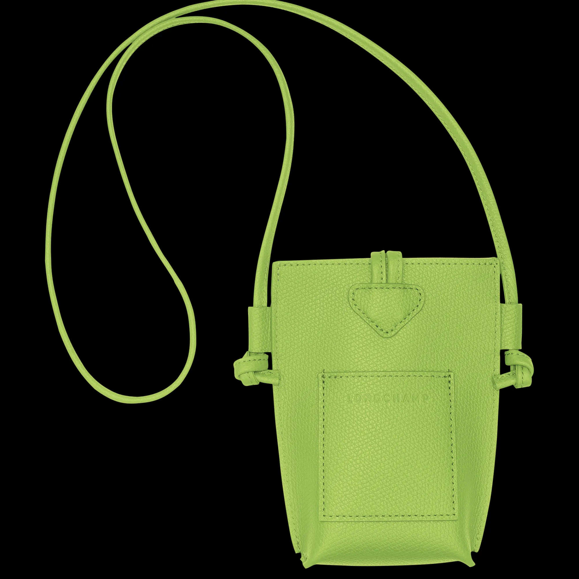 Outlet Longchamp Etui Téléphone Le Roseau Vert Lumière