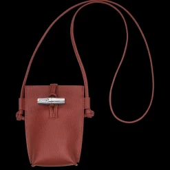 Best Longchamp Etui Téléphone Le Roseau Châtaigne