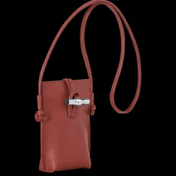 Best Longchamp Etui Téléphone Le Roseau Châtaigne