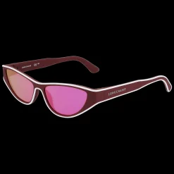 Clearance Longchamp Lunettes De Soleil Bordeaux