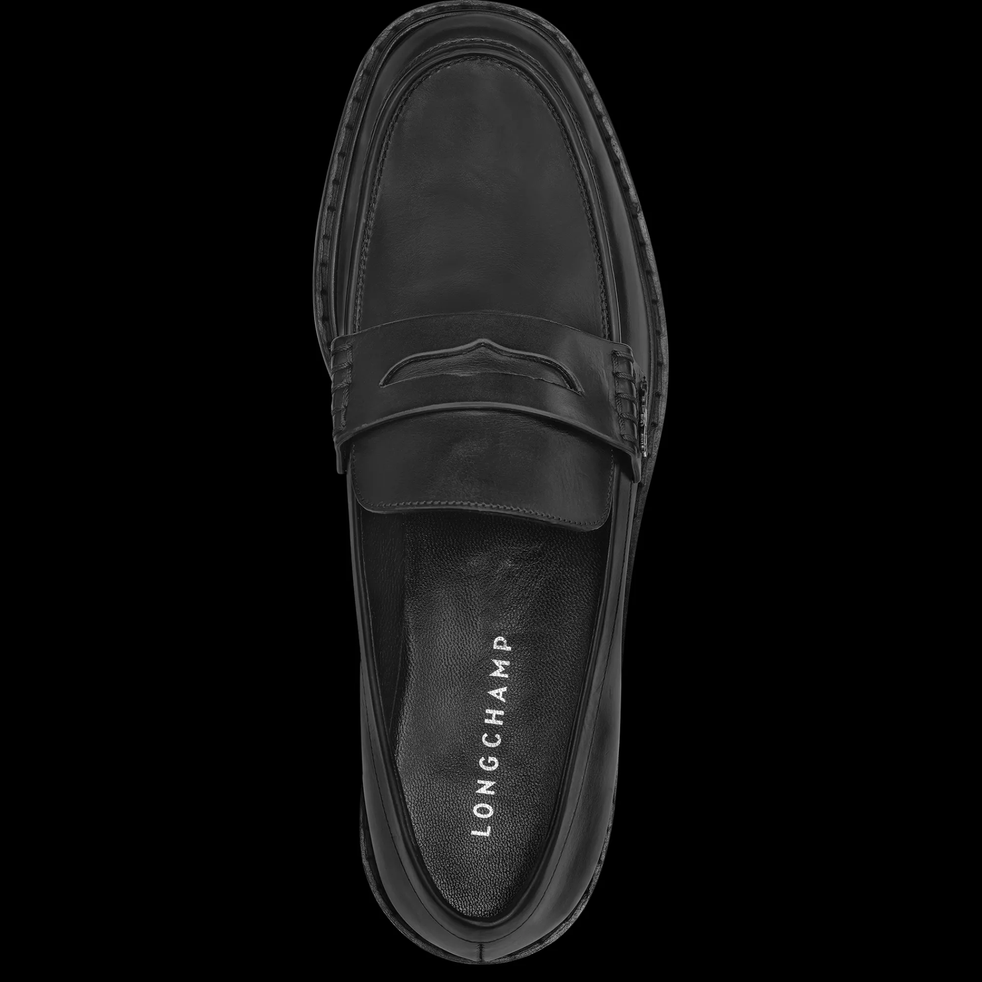 Online Longchamp Mocassins Au Sultan Noir
