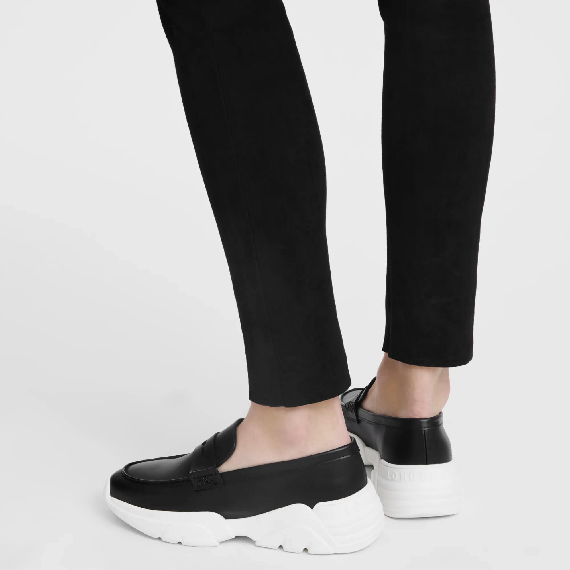 Online Longchamp Mocassins Au Sultan Noir