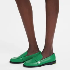 Clearance Longchamp Mocassins Au Sultan Vert