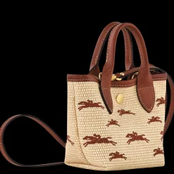 Online Longchamp Panier XS Le Panier Pliage Brun