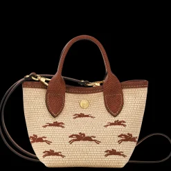 Online Longchamp Panier XS Le Panier Pliage Brun