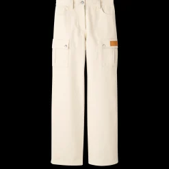 Sale Longchamp Pantalon Ecru