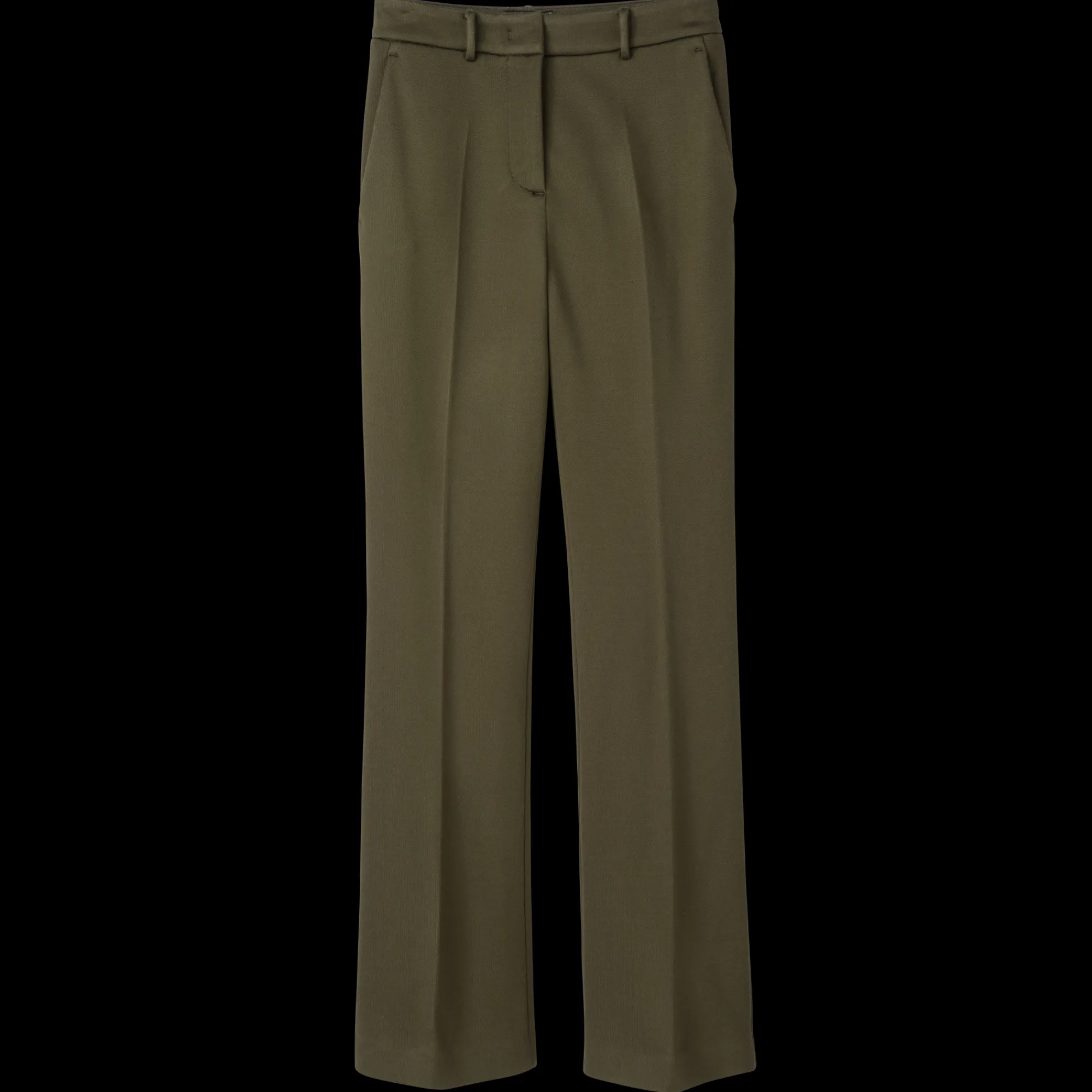 New Longchamp Pantalon De Costume Kaki