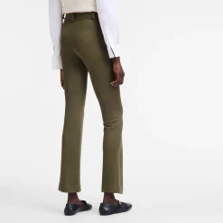 New Longchamp Pantalon De Costume Kaki