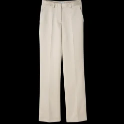 New Longchamp Pantalon Droit Ecru